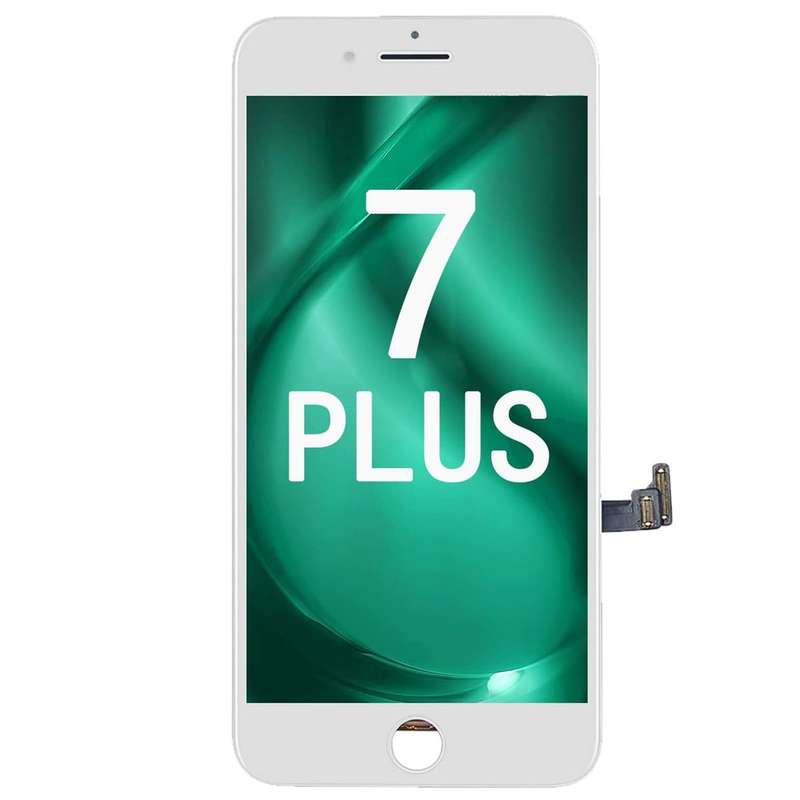 IPhone 7 Plus Screen Replacement - LCD Screen Touch Digitizer Assembly (White) (Local Stock)