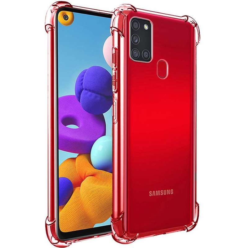 Samsung A21s Case Protective Shockproof Gel Phone Case Clear (Local Stock) (Brand New)