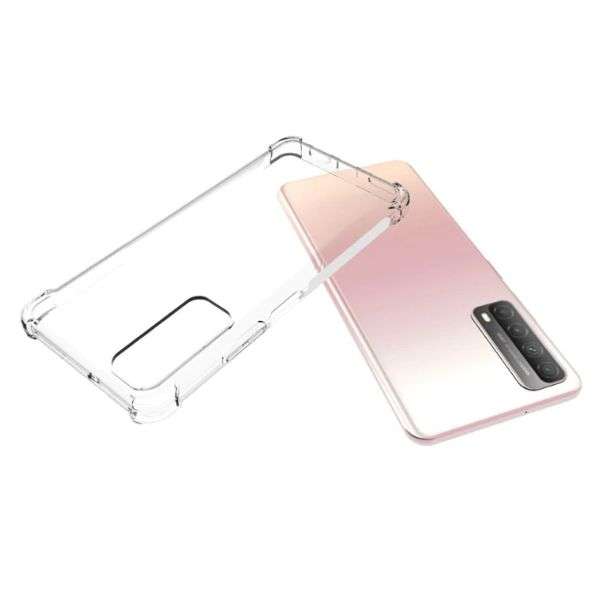Clear TPU Bumper Back Cover for Huawei P Smart 2021 (Local Stock) (Brand New)