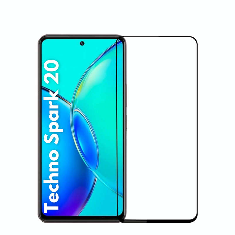 Tecno Spark 20 Tempered Glass Screen Protector - Tecno Spark 20 Screen Protector (Local Stock)