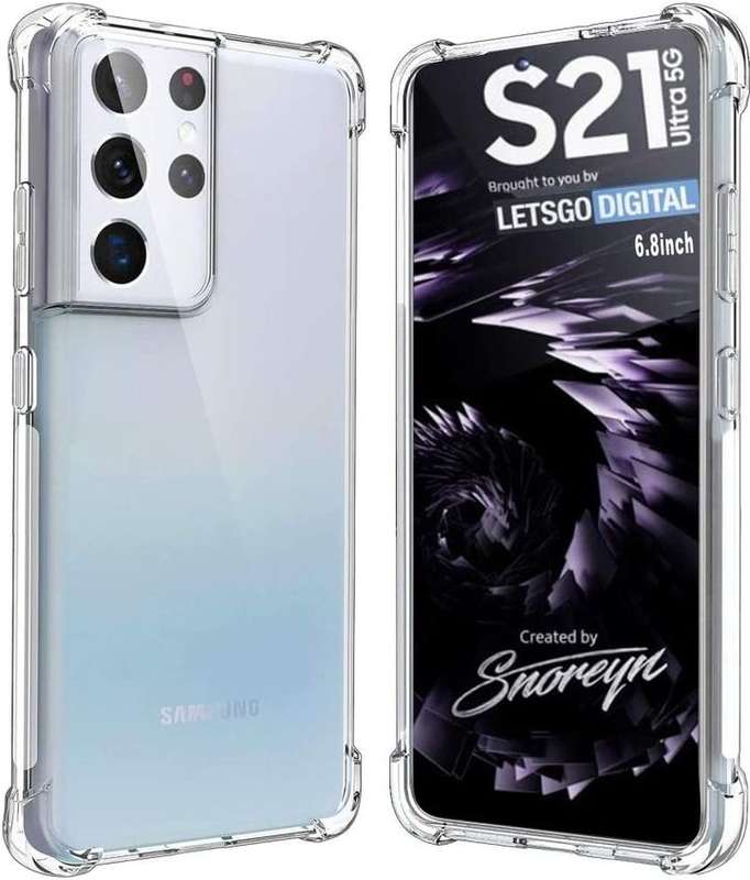 Galaxy S21 Ultra Case Protective Shockproof Gel Phone Case (Local Stock) (Brand New)
