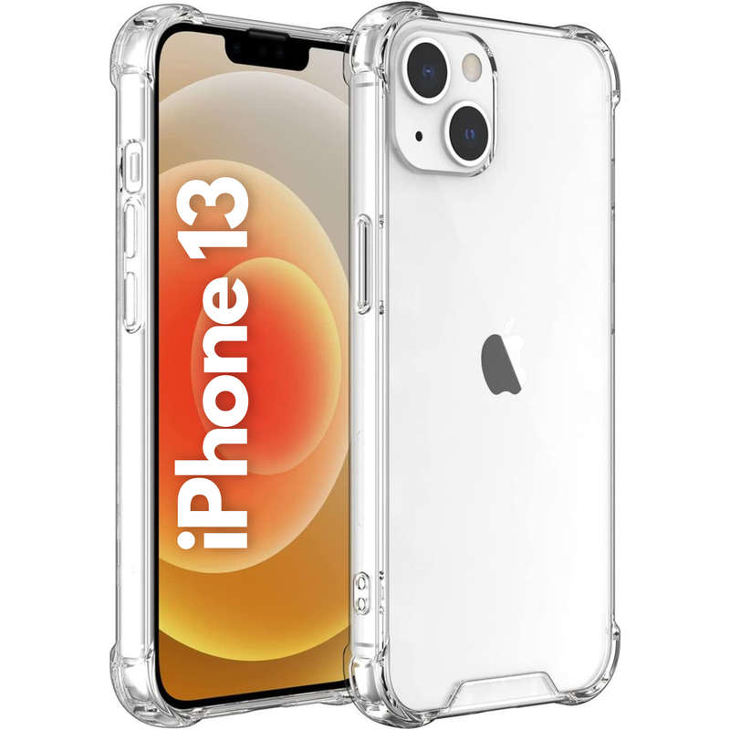 iPhone 13 Clear Cover Pouch Shockproof (Local Stock) (Brand New)