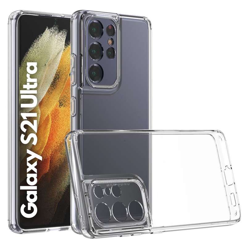 Galaxy S21 Ultra Case Protective Shockproof Gel Phone Case (Local Stock) (Brand New)