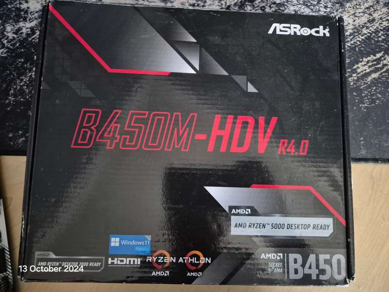 Asrock B450M-HDV R4.0 Motherboard