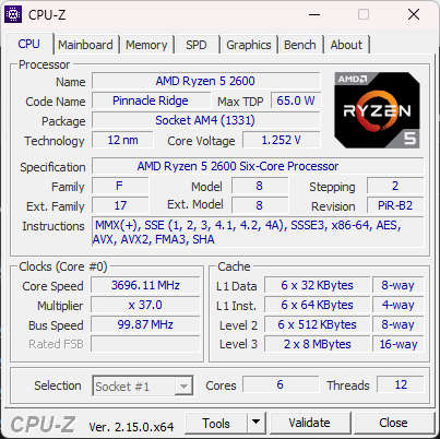 Ryzen 5 2600 Gaming Bundle