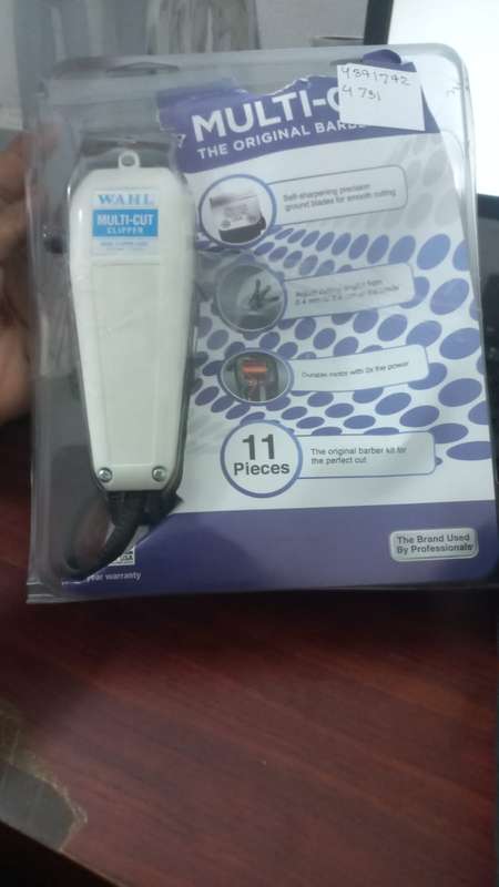 USED WAHL Multi Cut 11Pc Clipper Kit THE ORIGINAL BARBER KIT