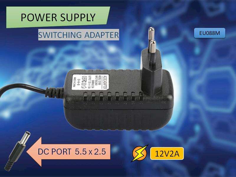 POWERSUPPLY 12V2Amp 5.5*2.5 Dstv