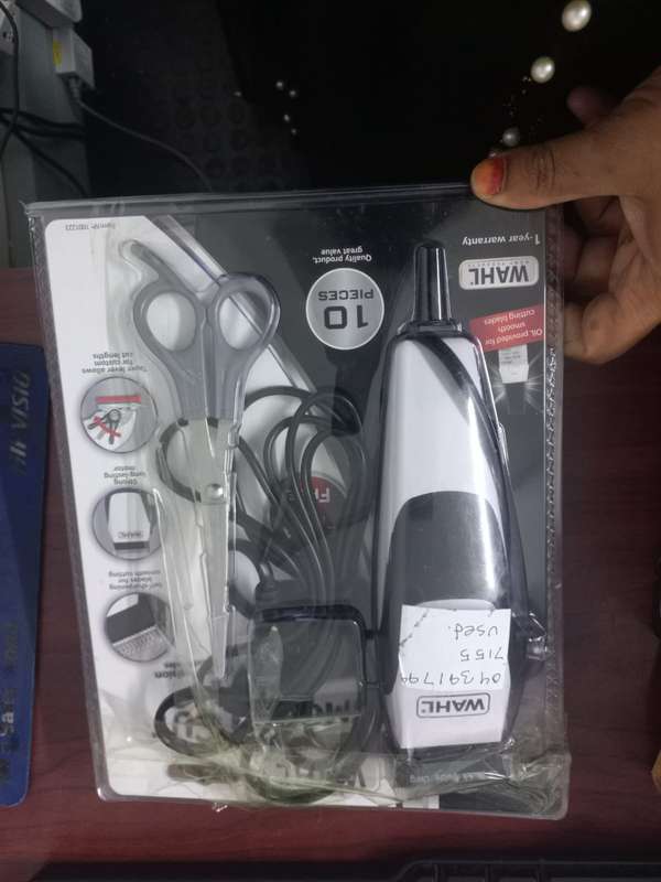 USED WAHL Smooth Cut Pro 10 Pc HAIR CLIPPER KIT