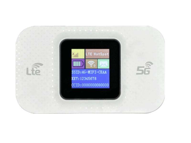 4G/5G Mobile Wifi Lcd Pocket Router LTE 150MBPS WIFI 300 MBPS-BATT-3000 MAH