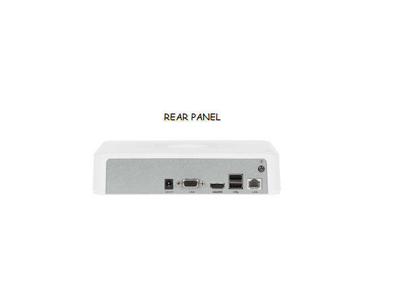 Hikvision 8Ch Nvr 50Mbps,1X Sata