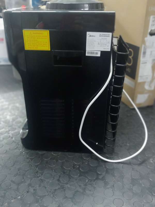 OPENBOX MIDEA Top Loading Water Dispenser Black DRIPPING TRAY BASED MISSING