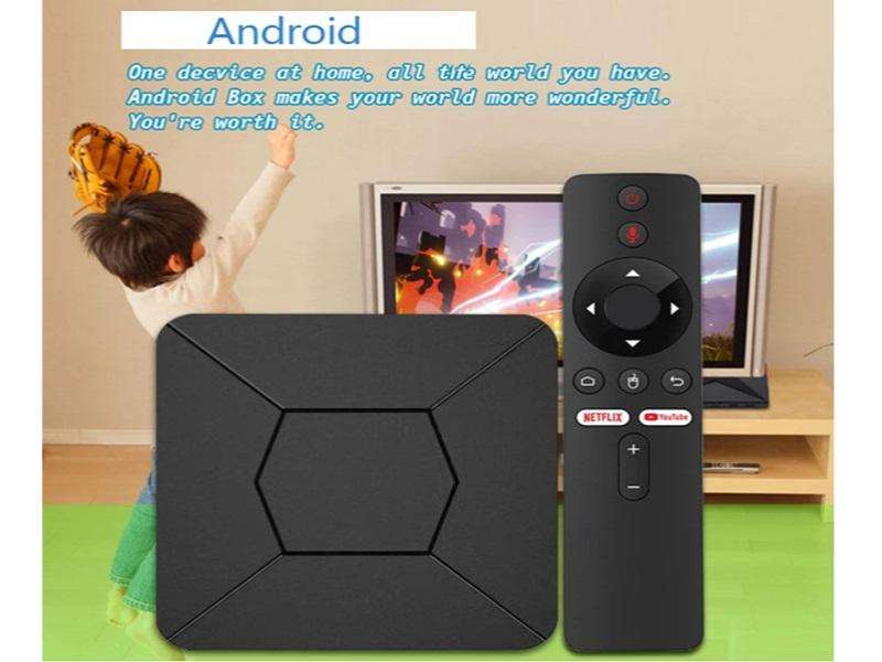 ANDROID Tv Box 4K-2Gb-8Gb Model No Q5 MYTV-NETFLIX-YOUTUBE-DISNEY-GOOGLE PLAY