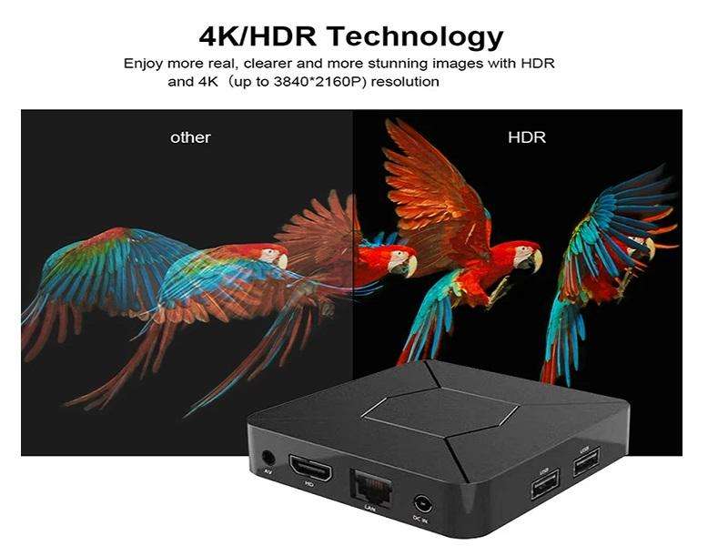 ANDROID Tv Box 4K-2Gb-8Gb Model No Q5 MYTV-NETFLIX-YOUTUBE-DISNEY-GOOGLE PLAY