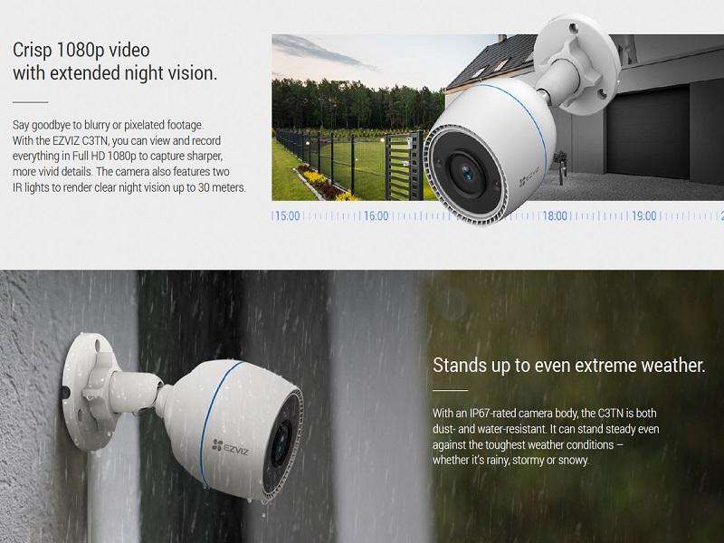 EZVIZ C3Tn Indoor/Outdoor Wifi Camera