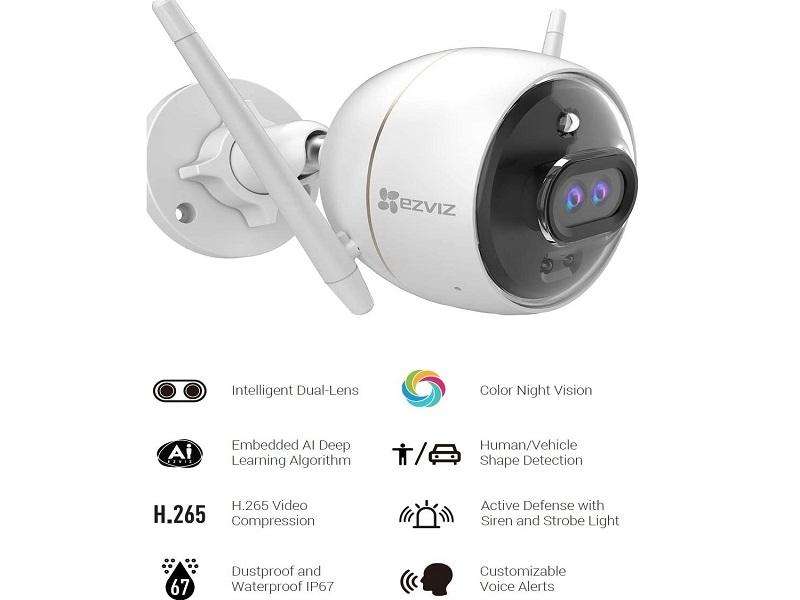 EZVIZ Outdoor Smart Wifi Bul Camera 2.8