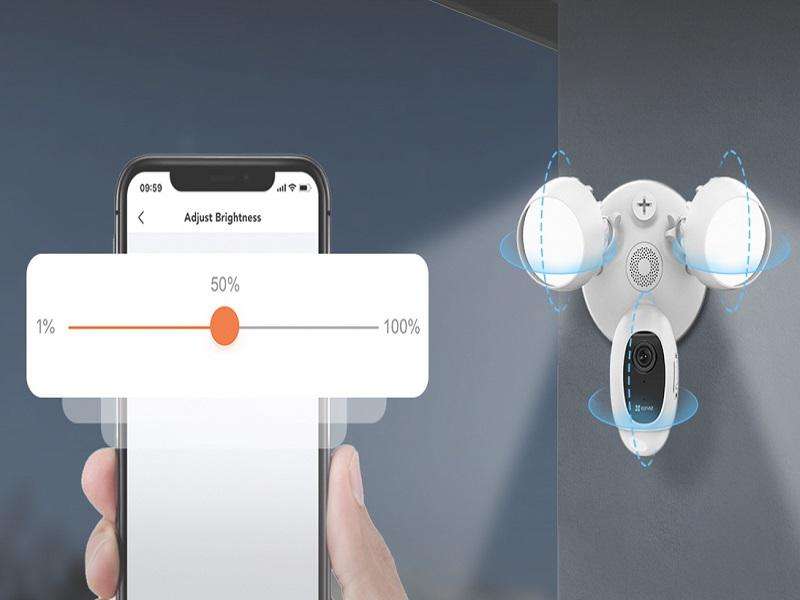 EZVIZ Lc1C Smart Security Light Camera
