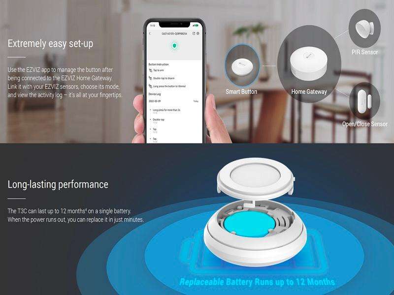 EZVIZ Cs-T3C Smart Button