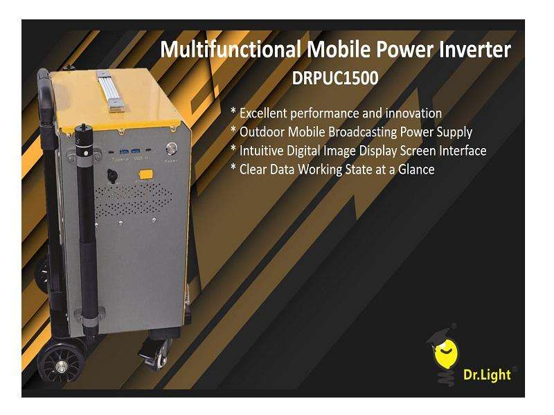 OPENBOX DR.LIGHT 1.5 Kva Portable Ups Inverter