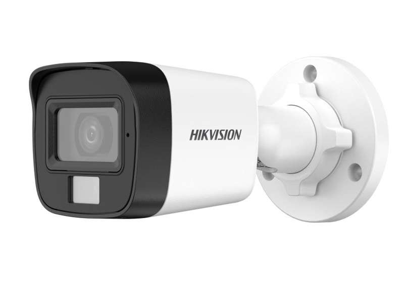 Hikvision 2MP 2.8mm Smart Hybrid Light Audio Fixed Mini Bullet Camera