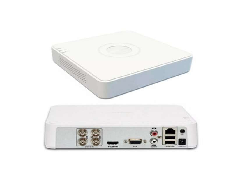 USED Hikvision 4-ch 720p Mini 1U H.265 DVR