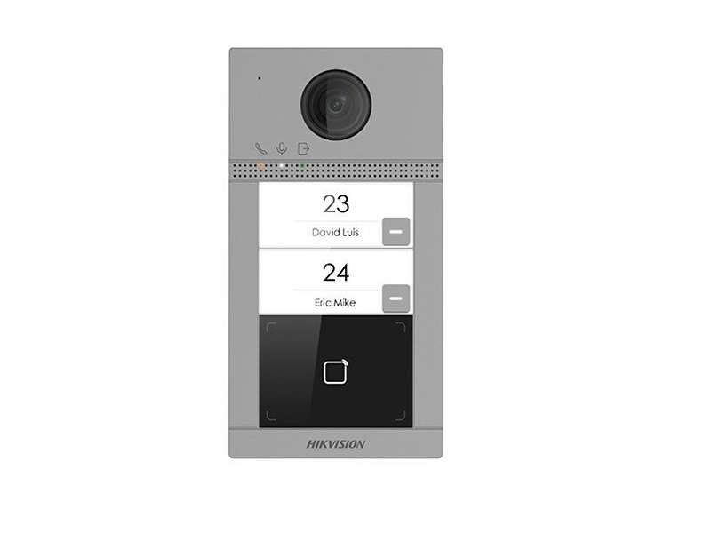 USED HIKVISION 2 Button Metal Villa Door