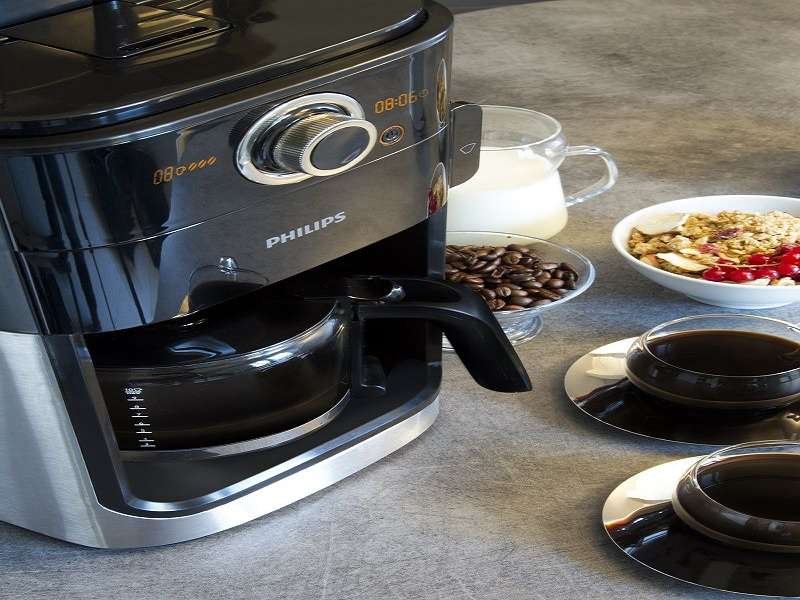 USED PHILIPS 1.2L Grind & Brew Coffee Maker