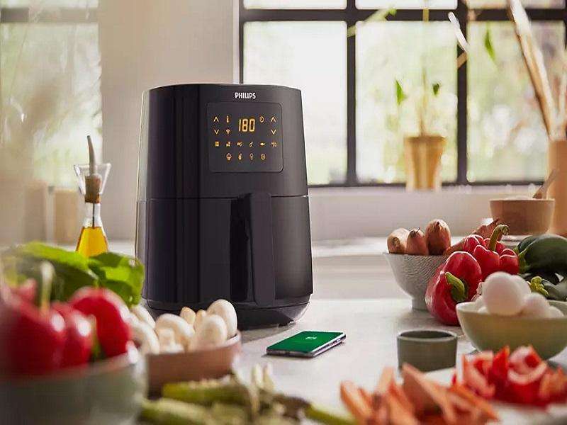 PHILIPS 0.8Kg  Connected Air Fryer CONNECTED ESSENTIAL 4.1L