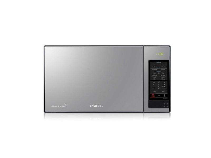SAMSUNG 40L Solo Microwave  BLACK GLASS MIRROR