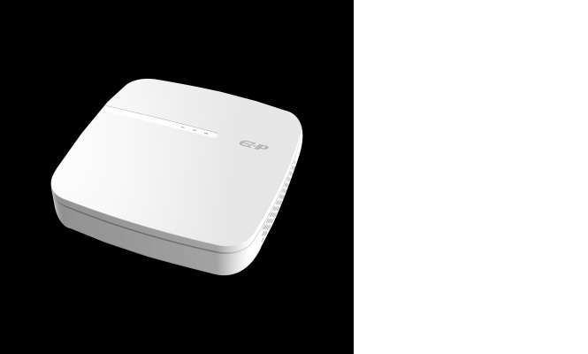 USED Dahua EZ-IP NVR1B04-4P 4 channel IP NVR with 4xPoE ports, Up to 8MP resolution, 1xHDD