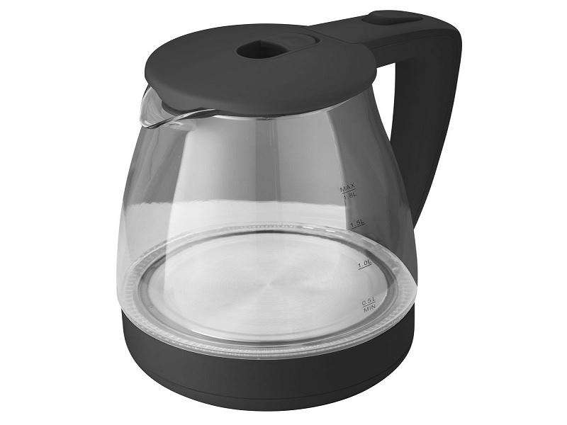 SUNBEAM 1.8L Diamond Design Glass Kettle