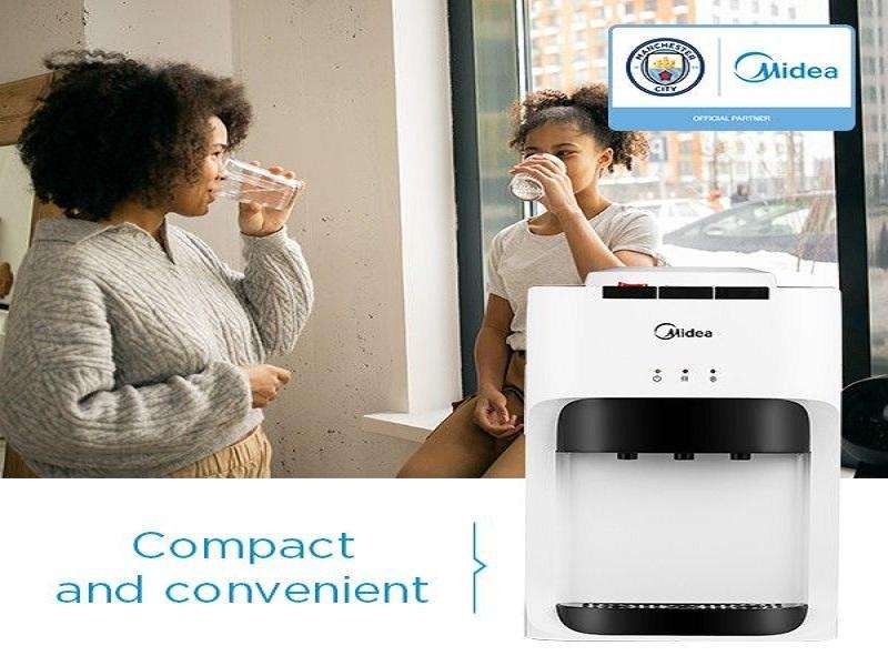 USED MIDEA Table Top Water Dispenser White