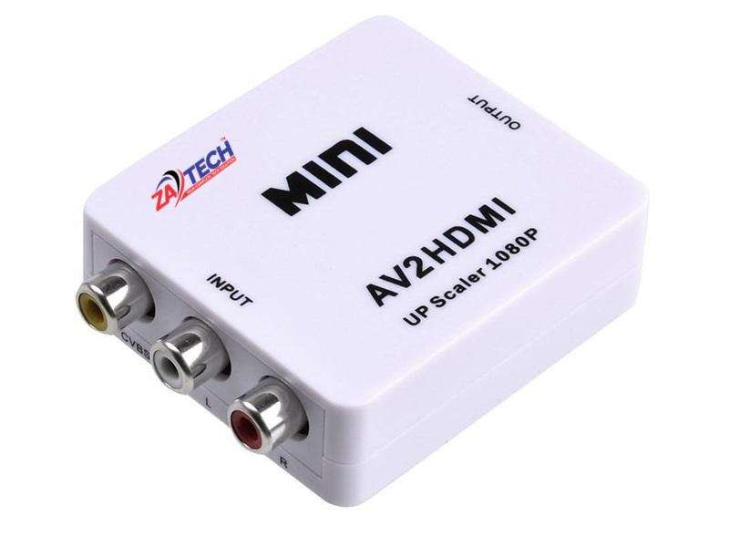 ZATECH Convertor Av2 Hdmi Up Scaler 1080