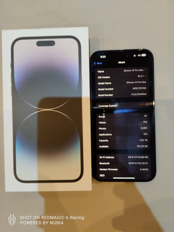 iPhone 14 Pro Max 1TB Black