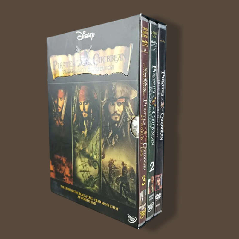 Pirates of the Caribbean - 3 Movie DVD Collection