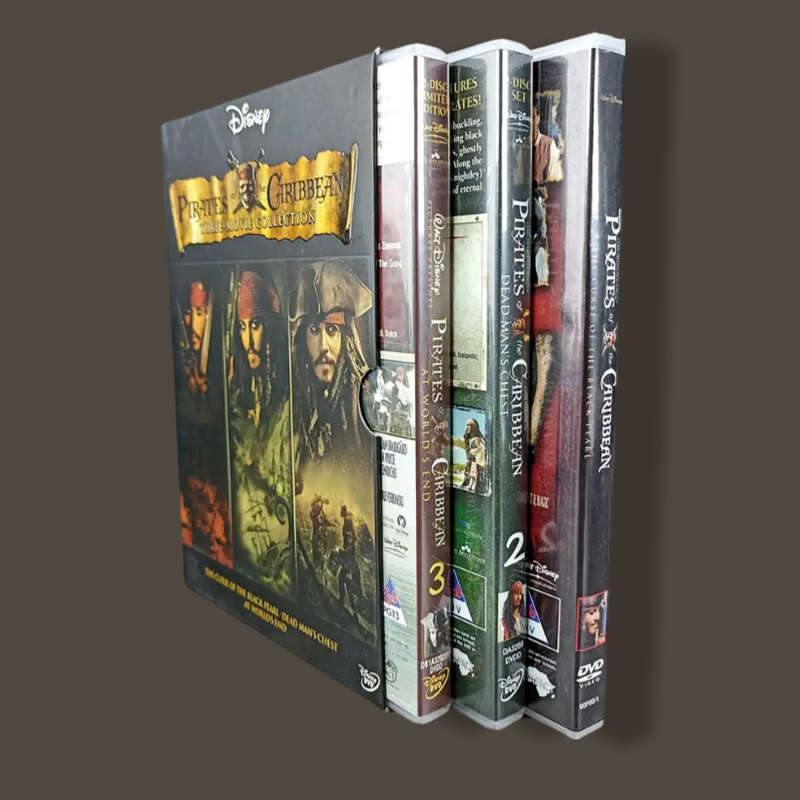 Pirates of the Caribbean - 3 Movie DVD Collection