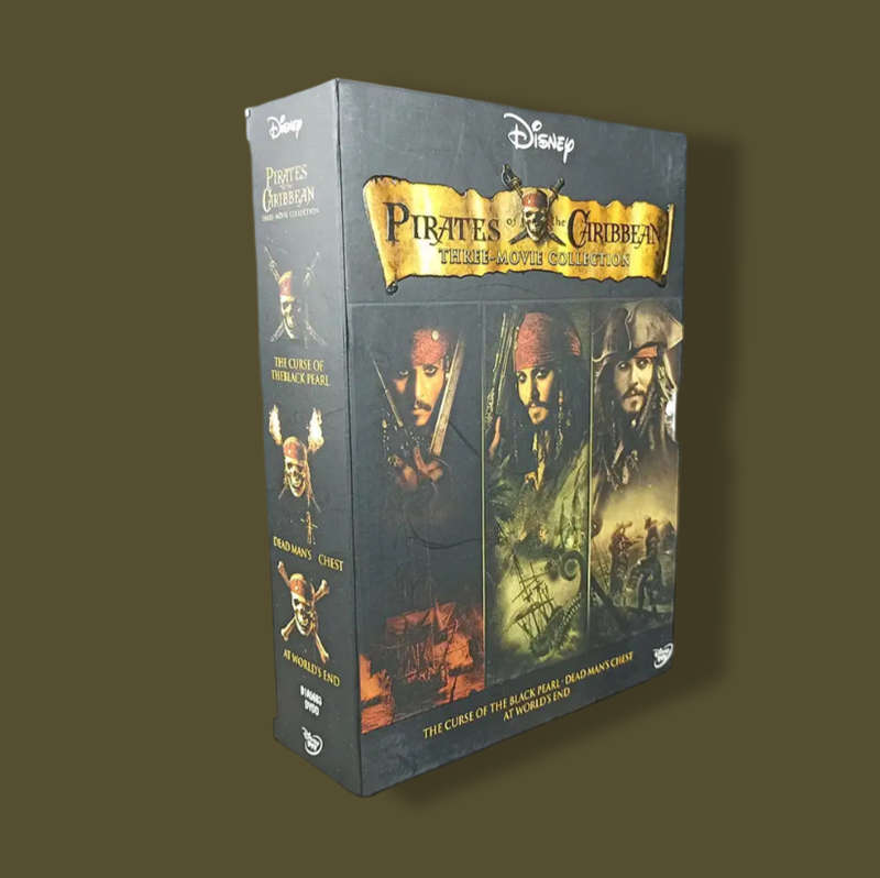 Pirates of the Caribbean - 3 Movie DVD Collection