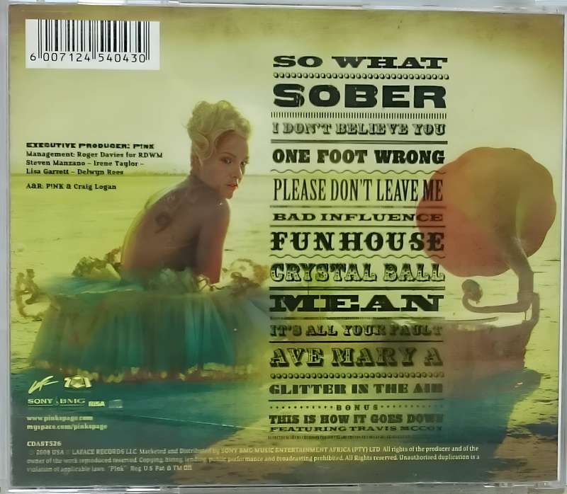 Funhouse Pink CD