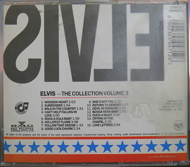 ELVIS The Collection volume 3 CD