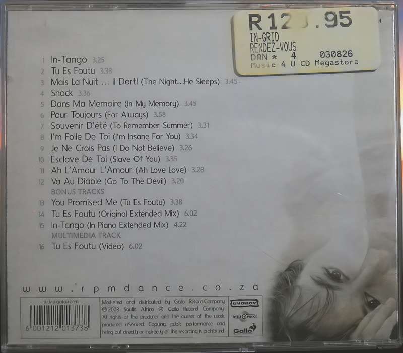IN-GRID rendez-vous CD