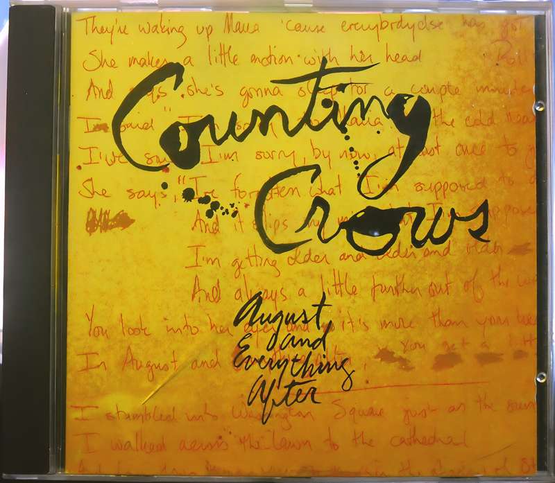 COUNTING CROWS august and everything after CD