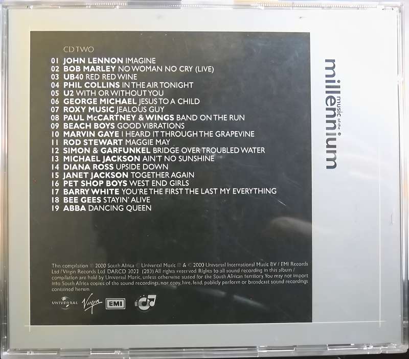 MUSIC of the MILLENNIUM CD Two