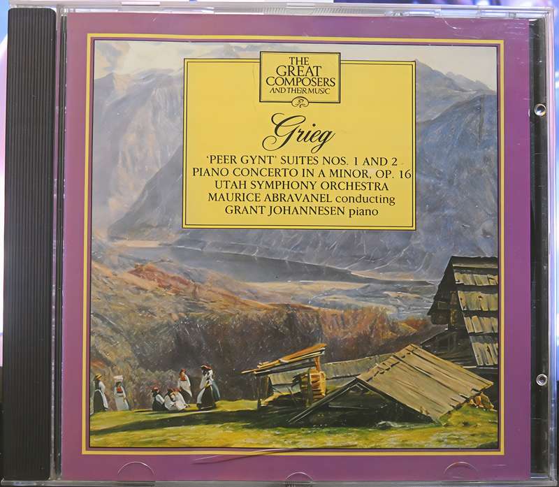 GRIEG: 'peer gynt' & piano concerto CD