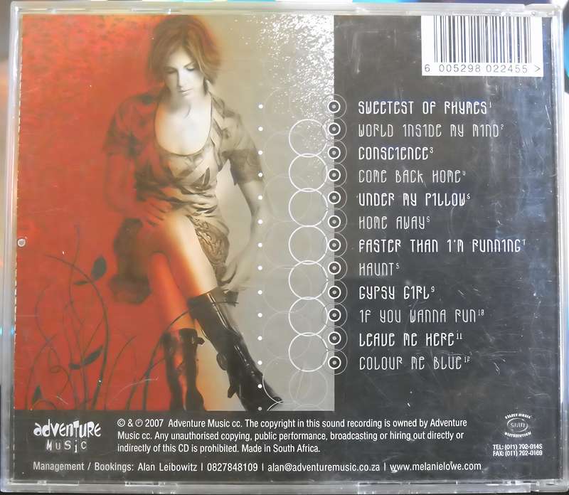 MELANIE LOWE unspoken truth CD