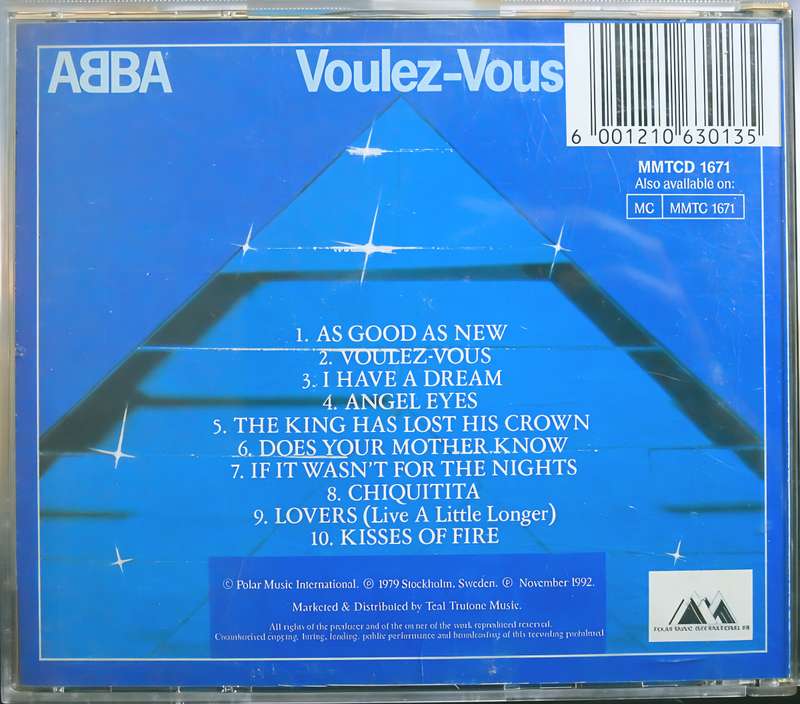 ABBA voulez-vous CD