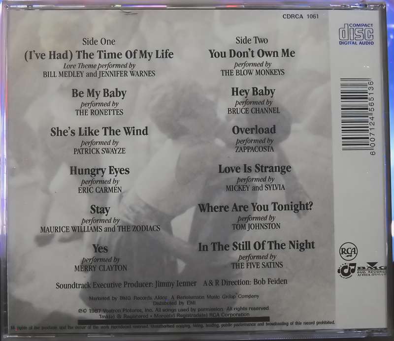 DIRTY DANCING CD