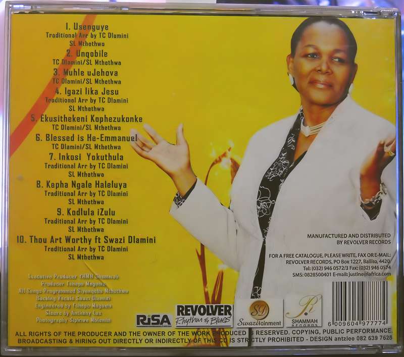 PASTOR THANDI DLAMINI CD