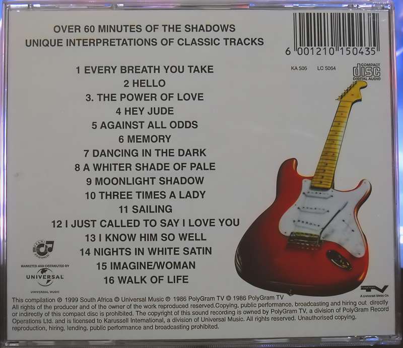 MOONLIGHT SHADOWS CD