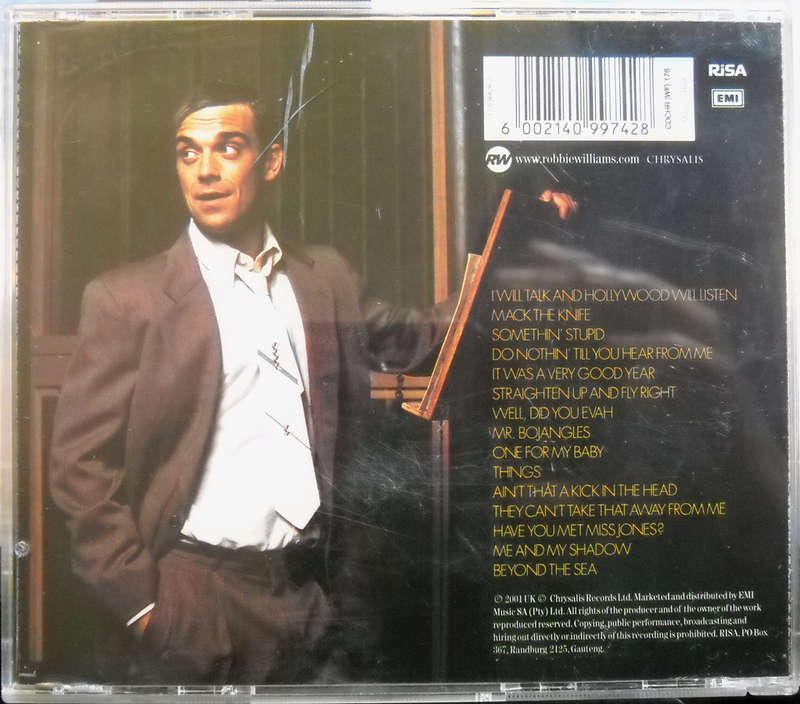 Robbie Williams swing when you're ...