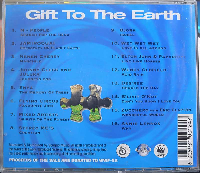 GIFT TO THE EARTH 2000 CD