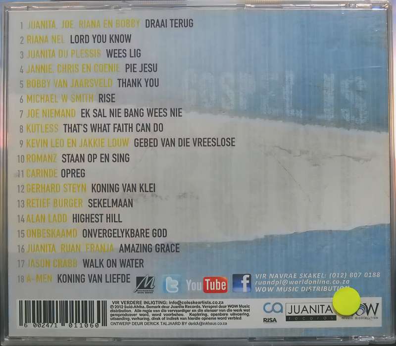 GOSPEL IS GROOT vol. 1 CD
